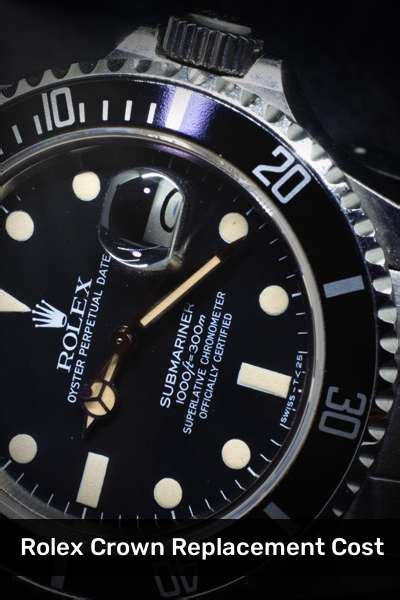 how to put crown back in on rolex|rolex crown replacement cost.